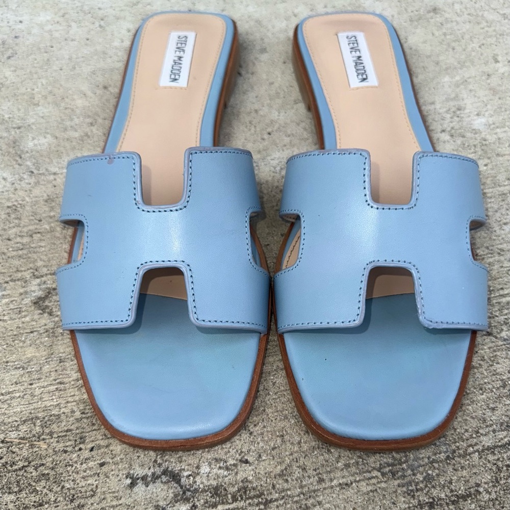 Steve Madden Blue Women's Slide Sandals